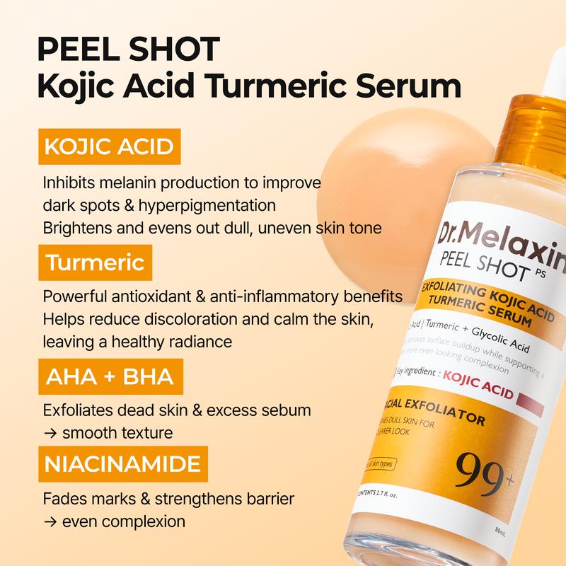 Kojic Acid Turmeric Amber Face & Body Care Set